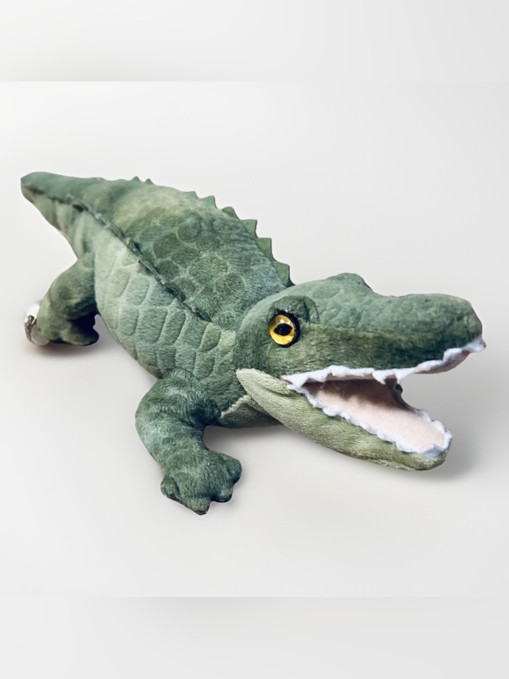 Wild Republic Alligator Crocodile Realistic Plush 14” Head To Tail Long